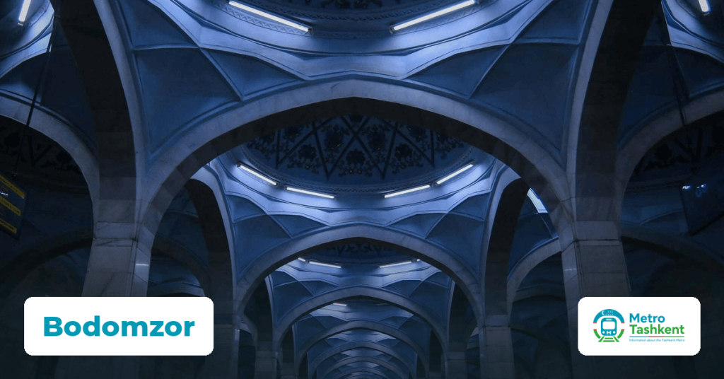 Bodomzor station — Tashkent Metro