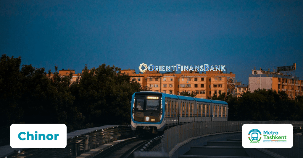 Chinor station — Tashkent Metro