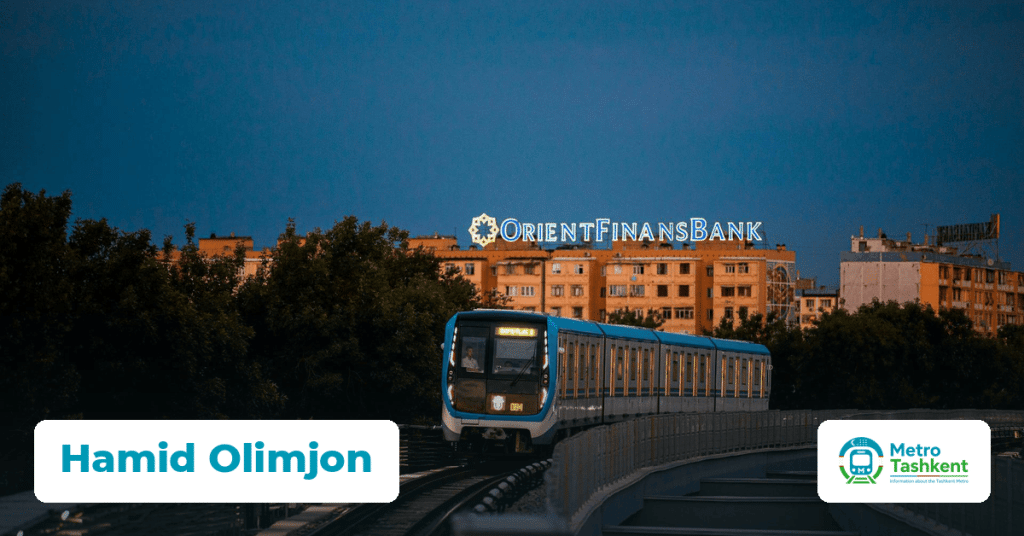 Hamid Olimjon station — Tashkent Metro