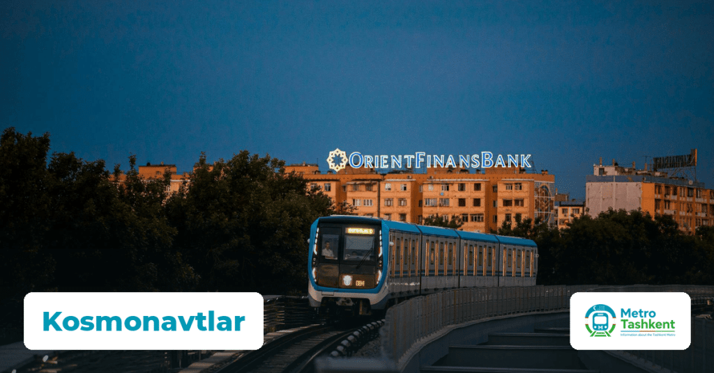 Kosmonavtlar station — Tashkent Metro