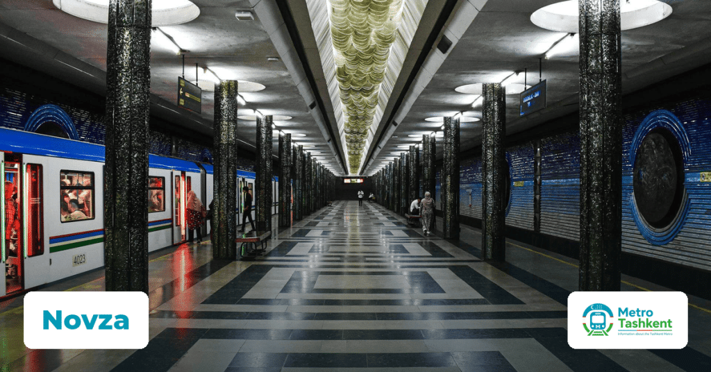 Novza station — Tashkent Metro