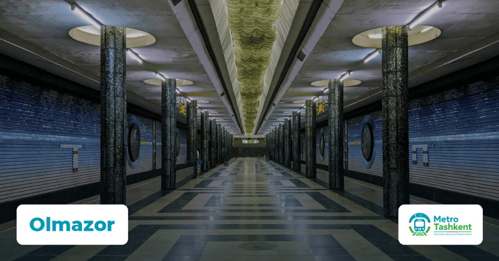 Olmazor station — Tashkent Metro