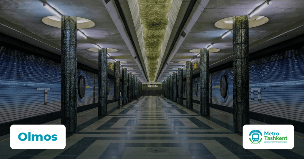 Olmos station — Tashkent Metro
