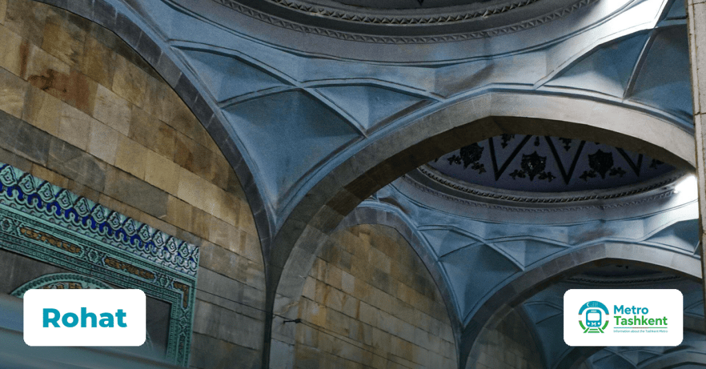Rohat station — Tashkent Metro